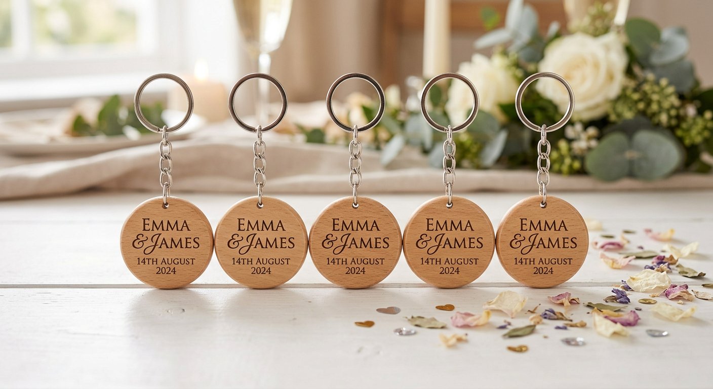 Wedding Favours — engraved example by Craigality