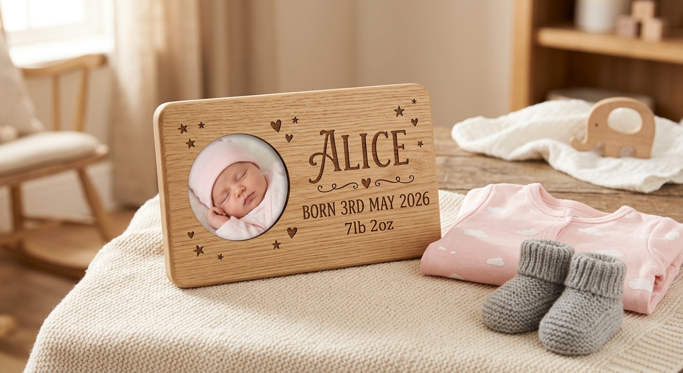 Keepsake Plaque - engraving example
